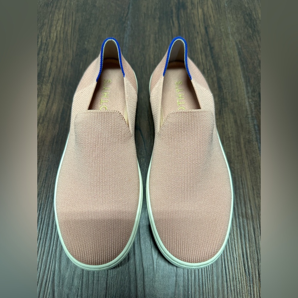 Rothy’s pink women’s size 7 slip on shoes